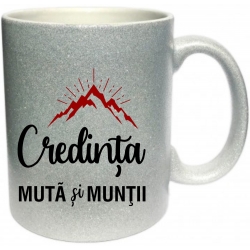 Cana argintiu perlat, Credinta muta si muntii